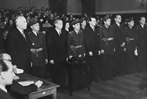 Budapest Prints: Robert Vogeler and Others During Espionage Trial