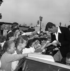 Leaf 4 1 13 Prints: Robert Wagner With Fans