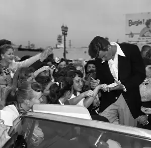 Leaf 4 1 13 Prints: Robert Wagner With Fans