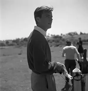 Leaf 4 1 13 Prints: Robert Wagner Playing Golf