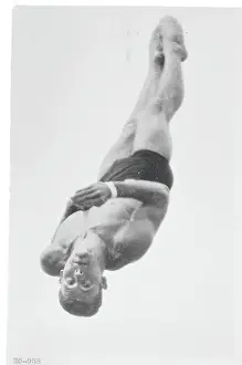 Robert Webster Executing Dive