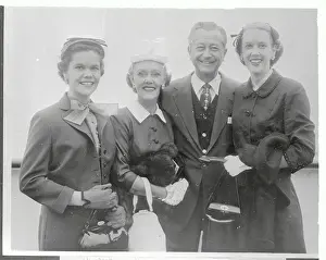 Robert Young with Family