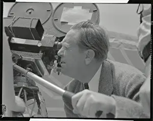 Leonard Prints: Robert Z. Leonard Using Camera in Movie Making