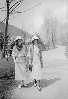 Strolling Prints: Roberta Willard and Genevieve Glendenning Walking