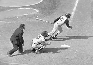 Roberto Clemente Running From Home Plate