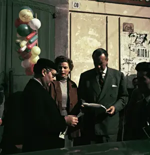 Directing Prints: Roberto Rossellini Directing Voyage In Italy