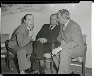 Roberto Rossellini with Reporters