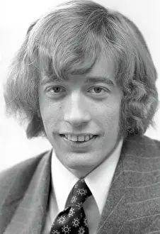 Prints of LOS ANGELES - JANUARY 26: Robin Gibb of the pop group The Bee Gees poses for a portrait on January 26, 1968 in Los Angeles, California (Photo by Michael Ochs Archives/Getty Images) A Visual Journey Through the Legendary Brothers’ Timeless Legacy: Robin Gibb