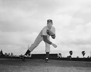 Clearwater Prints: Robin Roberts in Pitching Position
