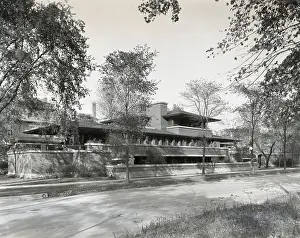 Architect Prints: Roble House; Frank Lloyd Wright Designed