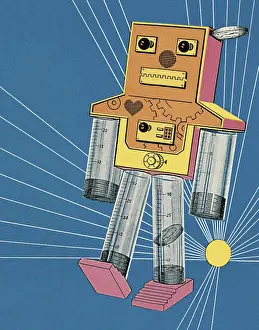Coin Prints: Robot Bank