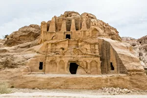 Images Dated 23rd October 2016: Rock-Cut Structures in Petra Jordan