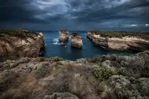 Victoria Australia Prints: Rock formation in Port Campbell, Australia