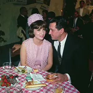 Rock Hudson Attending Studio Party