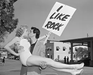 Rock Hudson Campaigning for Mayor