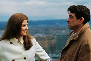 Rock Hudson and Claudia Cardinale Starring in Film
