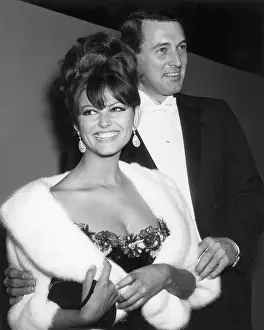 Rock Hudson And Claudia Cardinalle