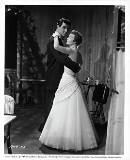 Lac0045 Prints: Rock Hudson And Jane Wyman In Magnificent Obsession