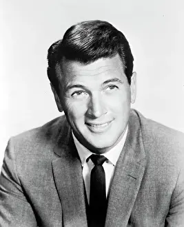 Rock Hudson in Suit and Tie