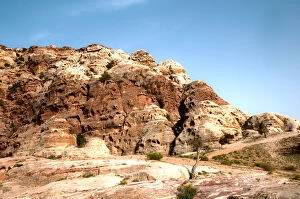 Images Dated 9th April 2010: Rock of Petra Jordan