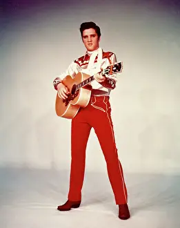 Rock and roll singer Elvis Presley in Loving You