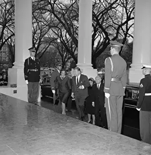 Jacob K Prints: Rockefeller's and Others Arriving