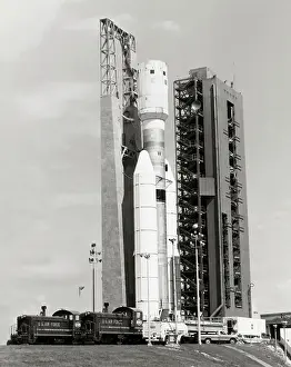 Core Prints: Rocket Core with Tower Being Moved