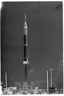 Shepard Prints: Rocket Launching into Space