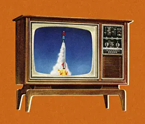 Broadcast Prints: Rocket on Television