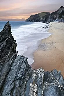 Cornwall England Gallery: Rocks on sea