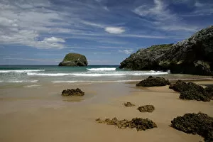 Rocks, Spanish Atlantic coast, Costa Verde, Llanes, Asturias, Spain