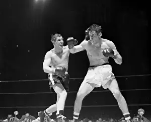 Rocky Castellani and Billy Graham Boxing in Action