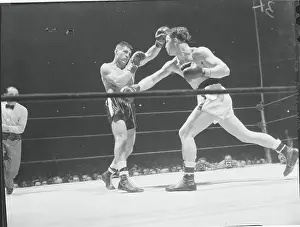 Rocky Castellani Fighting Pierre Langlois