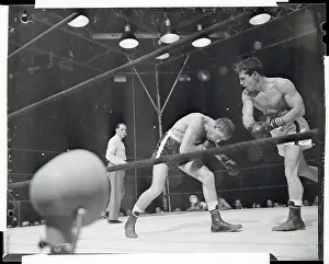 Rocky Graziano Missing a Punch