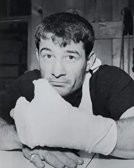 Greenwood Lake Prints: Rocky Graziano Posing