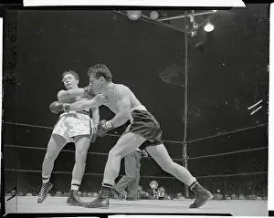 Rocky Graziano Puching Tony Janiro
