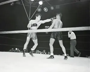 Rocky Graziano and Tony Zale in Boxing Action