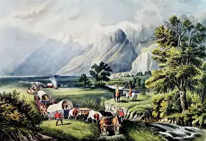 Serenity Prints: Rocky Mountain Scene