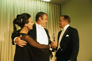 Rod Steiger and Wife at Academy Awards With Actor Bob Hope