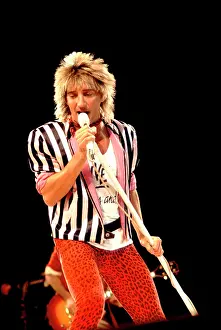 One Person Only Prints: Rod Stewart On Stage
