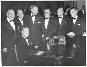 Lyricist Prints: Rodgers and Hammerstein After Receiving Awards