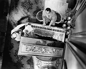 Rodgers and Hart Working at a Piano