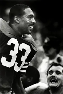 San Francisco 49ers Prints: Roger Craig On The Sidelines At Candlestick Park