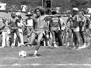 Roger Daltrey Playing Soccer