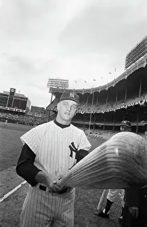 Wide Angle Prints: Roger Maris and His Bat, 1961