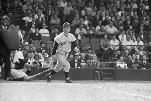 Drop Prints: Roger Maris Drops Bat After Hittng Homer
