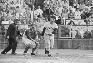 Tampa Prints: Roger Maris Hitting Home Run