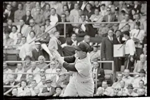 Roger Maris Hitting a Single