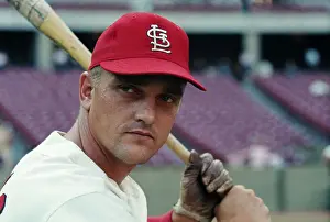 Roger Maris Holding Bat
