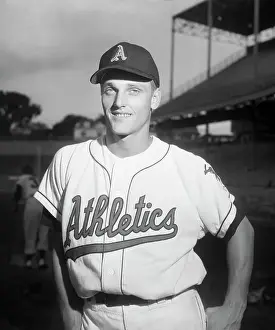 Roger Maris of the Kansas City Athletics